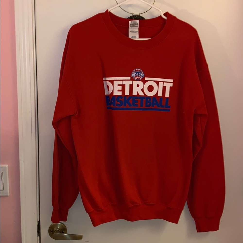 Detroit Basketball Sweatshirt